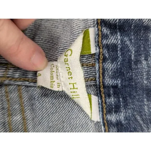 Women's Garnet Hill Bermuda Shorts Size 4 - Picture 5 of 6